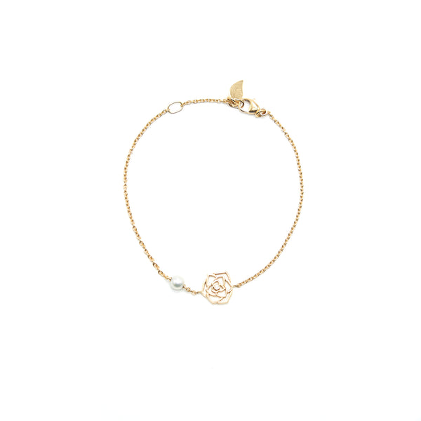 Piaget Rose Bracelet in Rose-gold Pearl Diamond