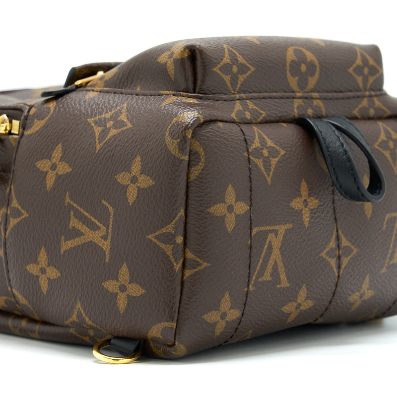 Louis Vuitton Palm Spring Mini Backpack Monogram Canvas(New Version Zipper)