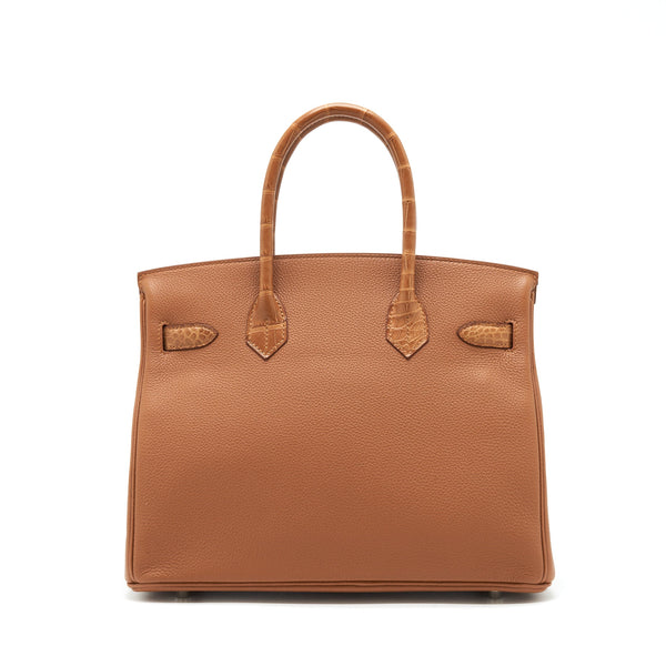 Hermes Birkin 30 Touch Gold with SHW Stamp Y