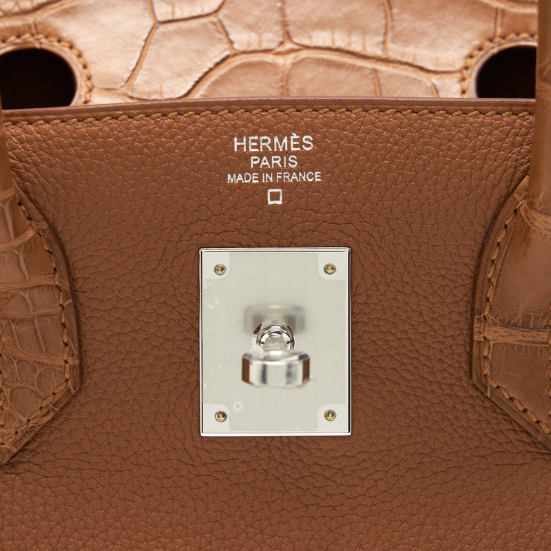 Hermes Birkin 30 Touch Gold with SHW Stamp Y