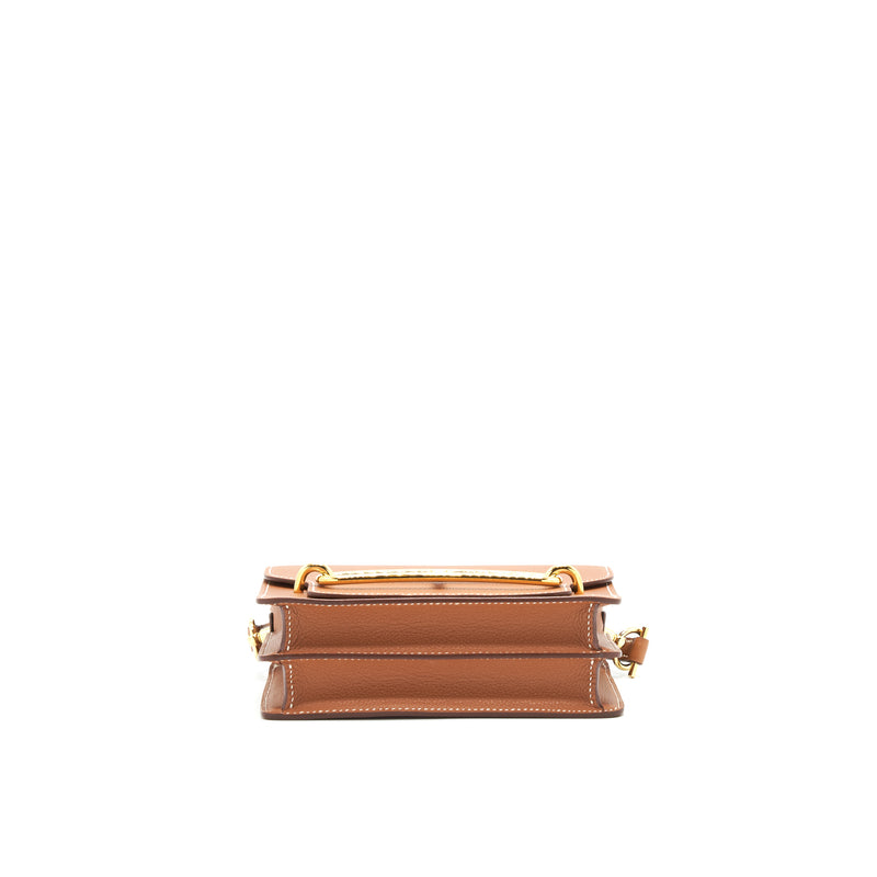 HERMES MINI ROULIS GOLD GHW STAMP Y