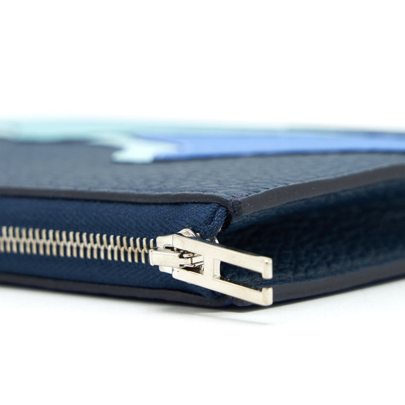 Hermes Endless Road Small Pouch Blue/Multicolour SHW Stamp D