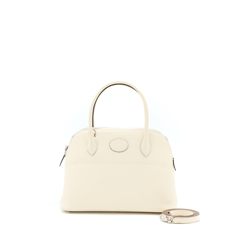 Hermes Bolide 27 Epsom Nata SHW Stamp U