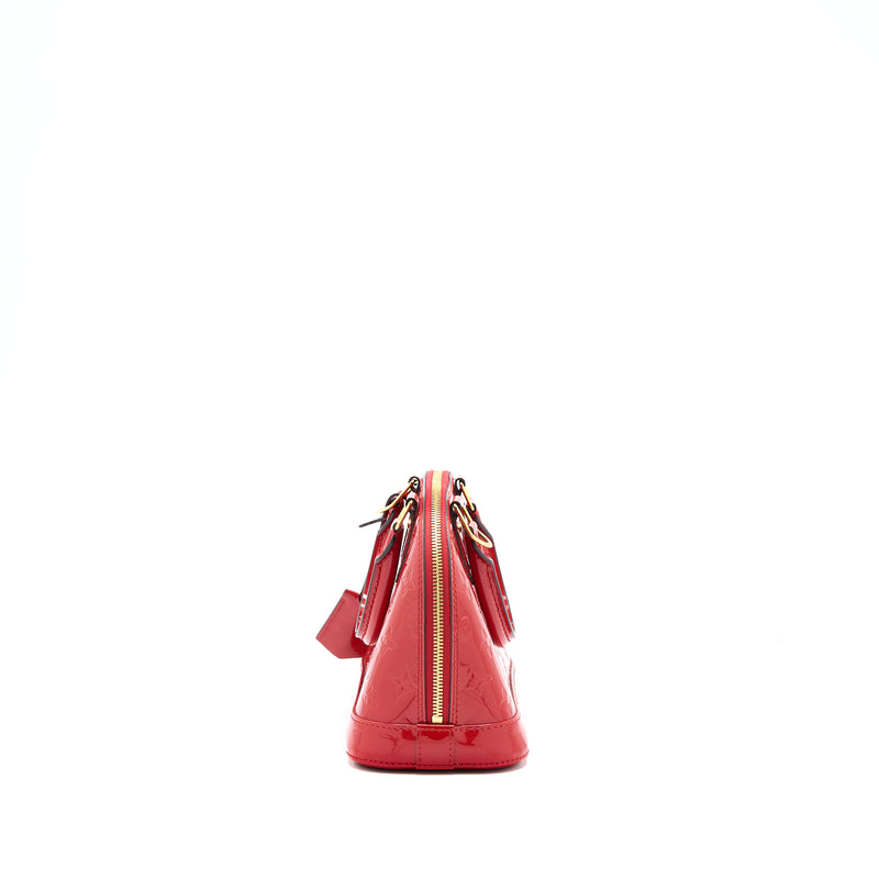 Louis Vuitton Alma BB Vernis Red GHW