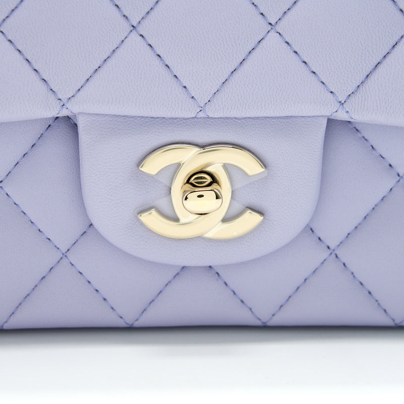 Lilac clearance chanel bag