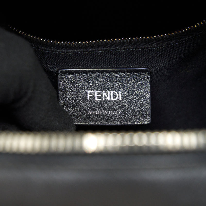 Fendi Monster Backpack Black/Yellow Fur