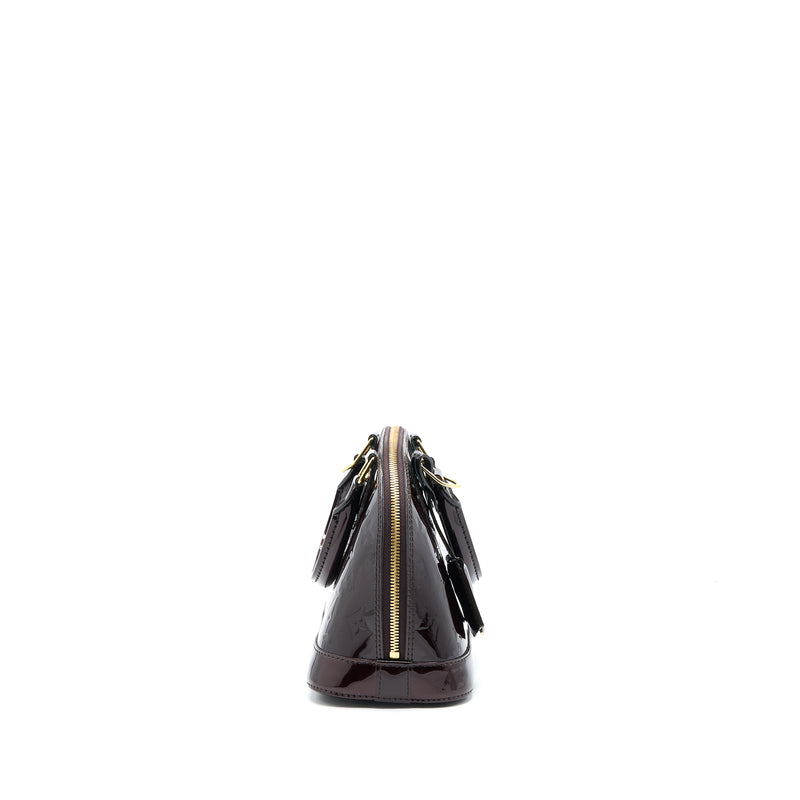 Louis Vuitton Alma BB Patent Amatante GHW