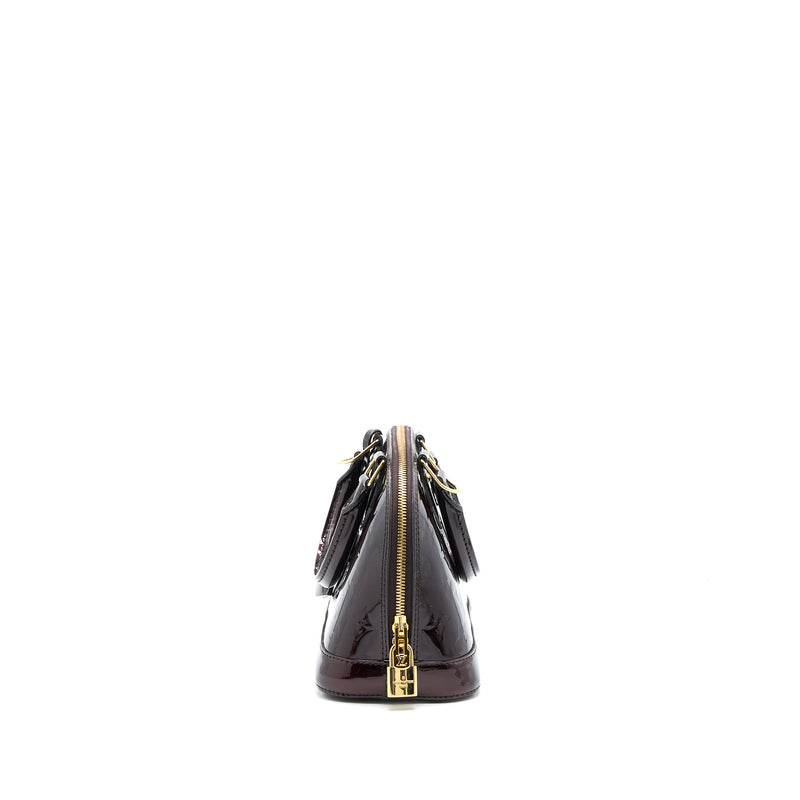 Louis Vuitton Alma BB Patent Amatante GHW