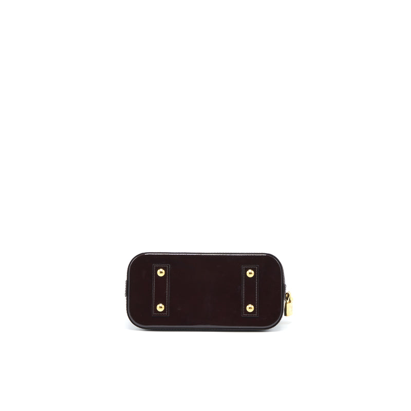 Louis Vuitton Alma BB Patent Amatante GHW