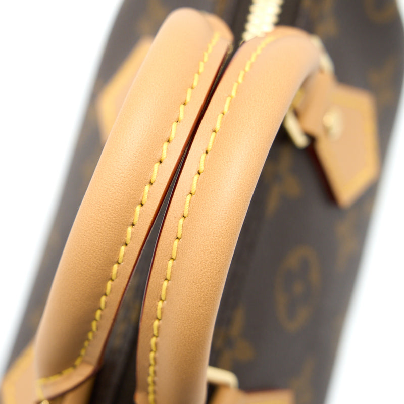 Louis Vuitton Nano Speedy Monogram Canvas GHW (New Version)