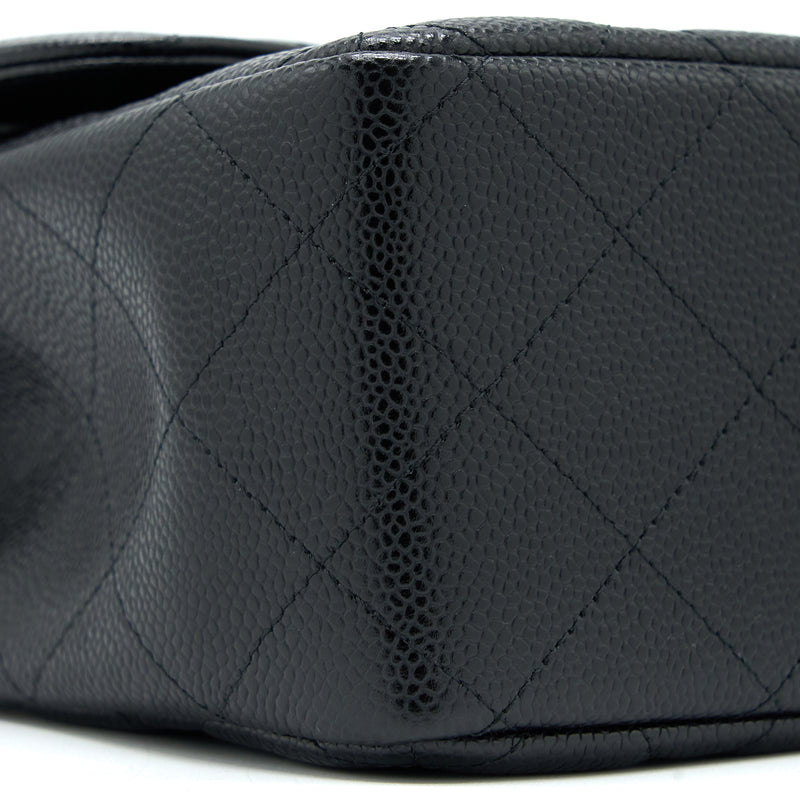 Chanel Jumbo Classic Double Flap Bag Caviar Black SHW