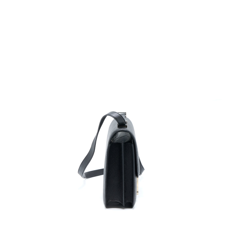 Hermes Constance 24 Epsom Black SHW Stamp A