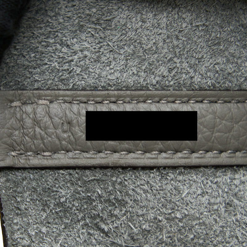 Hermes Picotin 18 Lock Bag Clemence 0L Gris Meyer GHW Stamp U