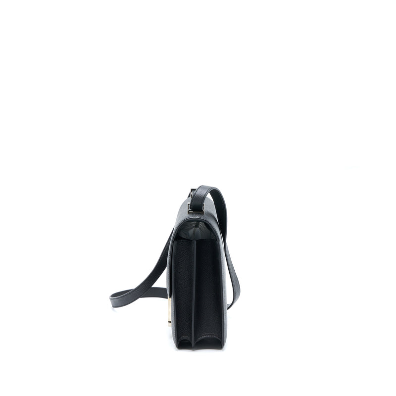 Hermes Constance 24 Epsom Black SHW Stamp A