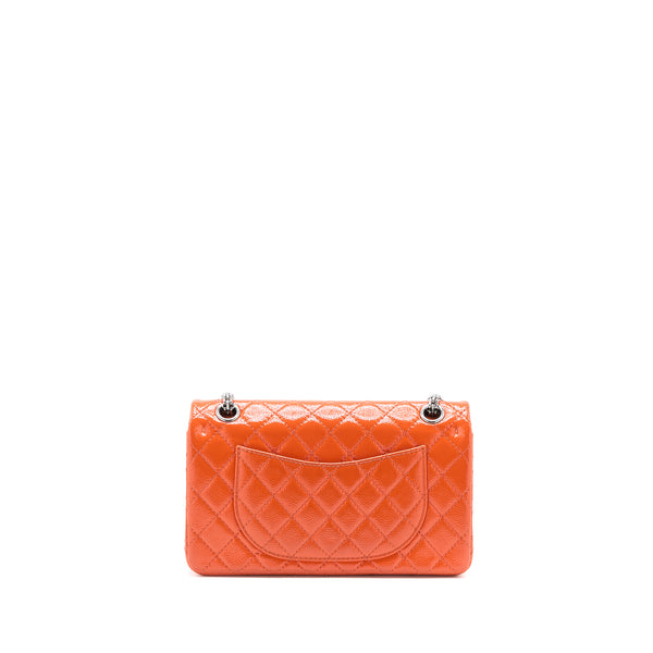 Chanel Small 2.55 Reissue Flap Bag Patent Orange SHW