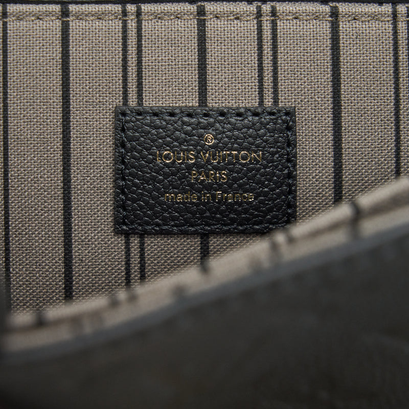 Louis Vuitton Metis Pochette Monogram Empreinte Black GHW