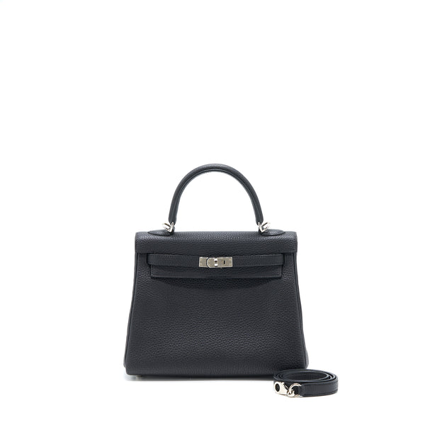 Hermes Kelly 25 Togo Black SHW Stamp Y