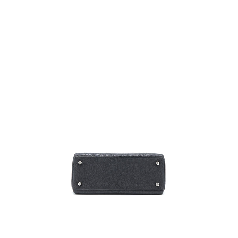 Hermes Kelly 25 Togo Black SHW Stamp Y