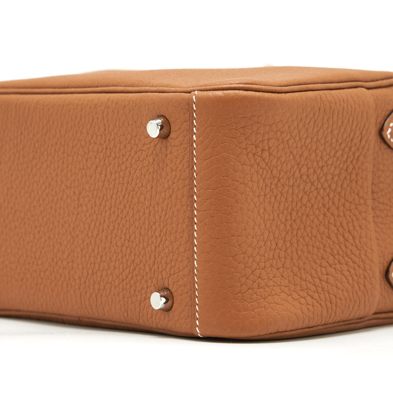 Hermes Mini Lindy Clemence Gold SHW Stamp Z