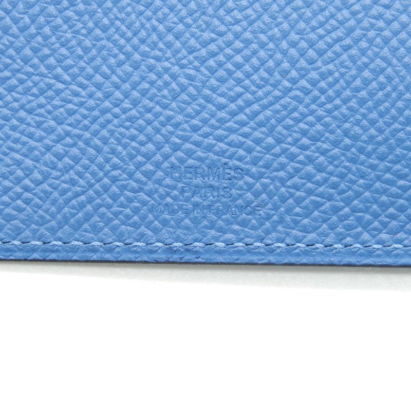 Hermes, Bags, Hermes Tarmac Passport Holder Blue