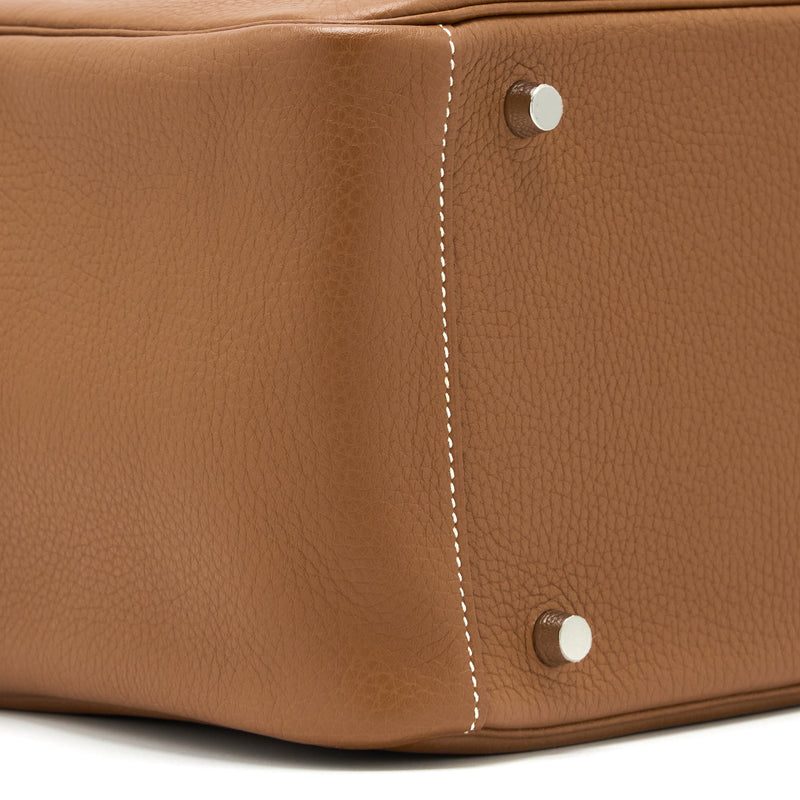 Hermes Lindy 30 Clemence Gold SHW Stamp C
