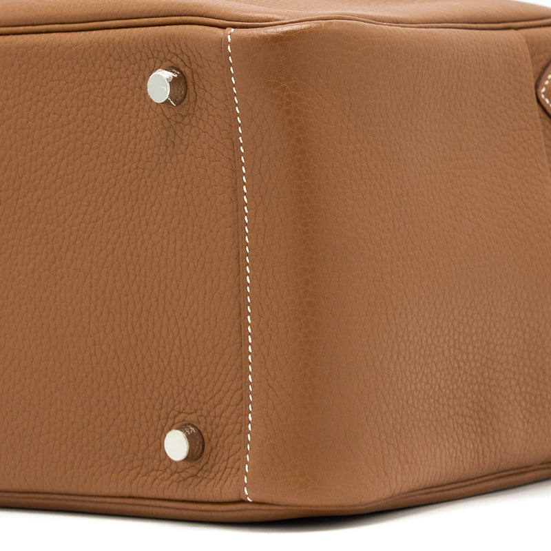 Hermes Lindy 30 Clemence Gold SHW Stamp C