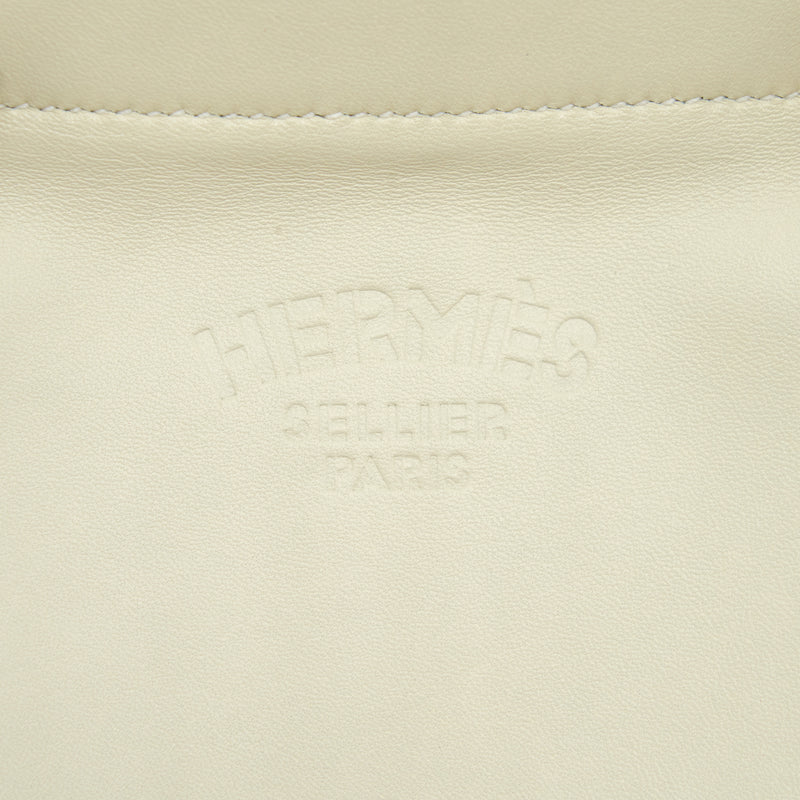 Hermes Aline Mini Swift Craie/ Nata SHW Stamp Y
