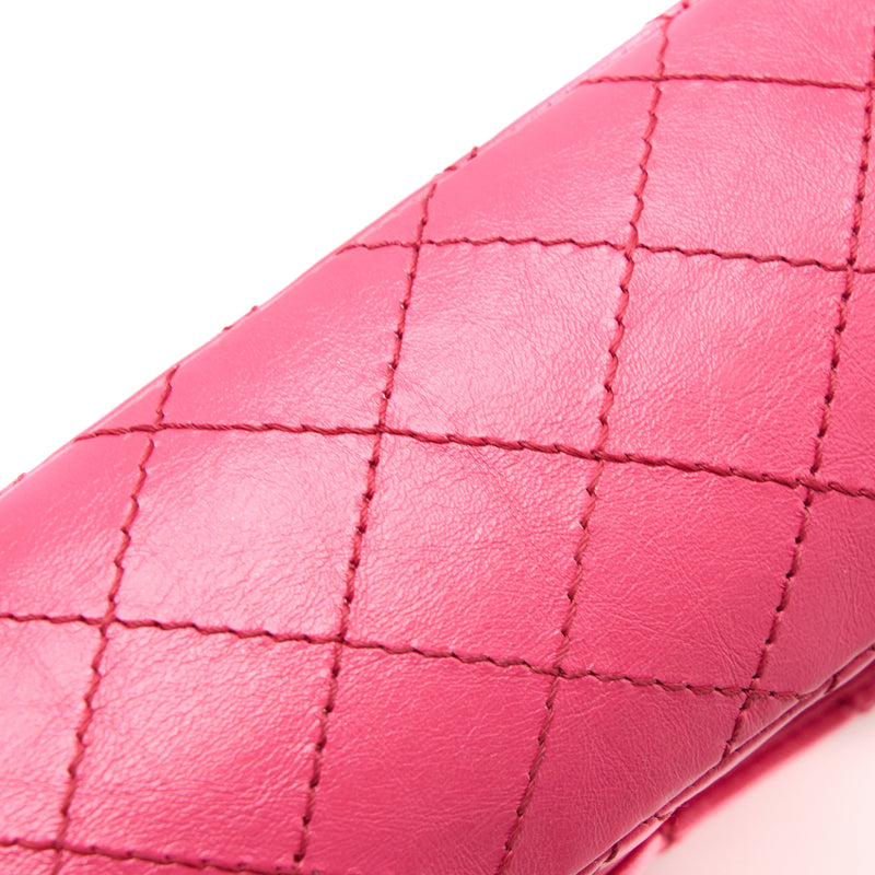 Chanel Small 2.55 Reissue Aged Calfskin Hot Pink Brushed GHW