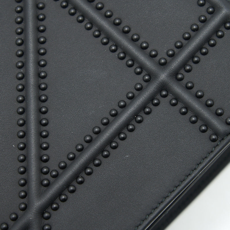 Dior Medium Studded So Black Diorama Bag