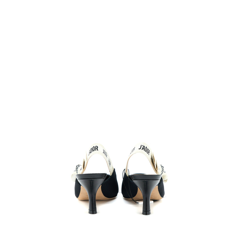 Dior Size 37.5 Dior J’adore Slingback Heels Black