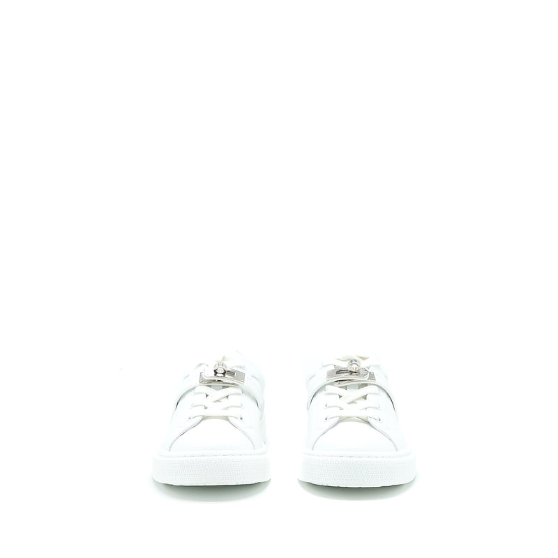 Hermes Size 37.5 Femme Day Sneaker White SHW