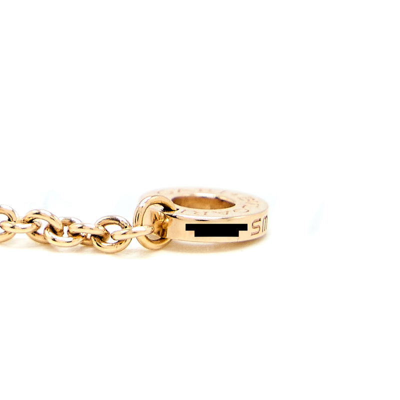 Bvlgari Size S/M Bracelet Carnelian/Mother of Pearl Rose Gold