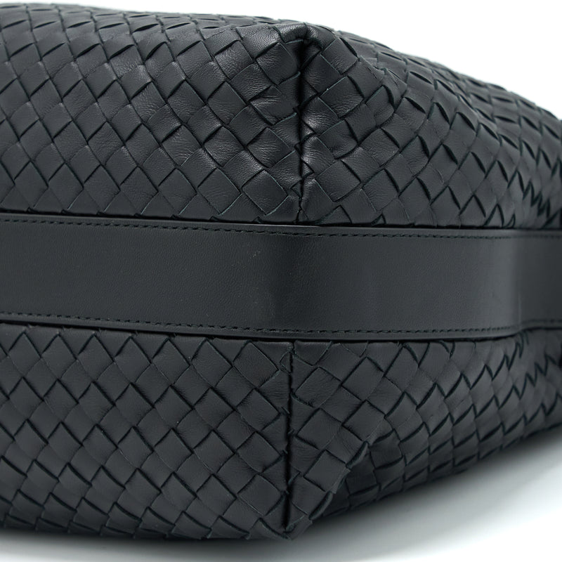 Bottega Veneta Hobo Bag Intrecciato Black