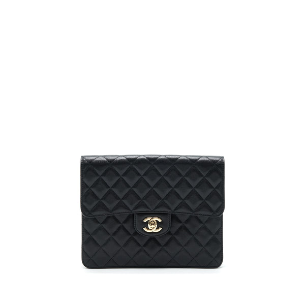 Chanel Flap Case Black Caviar LGHW