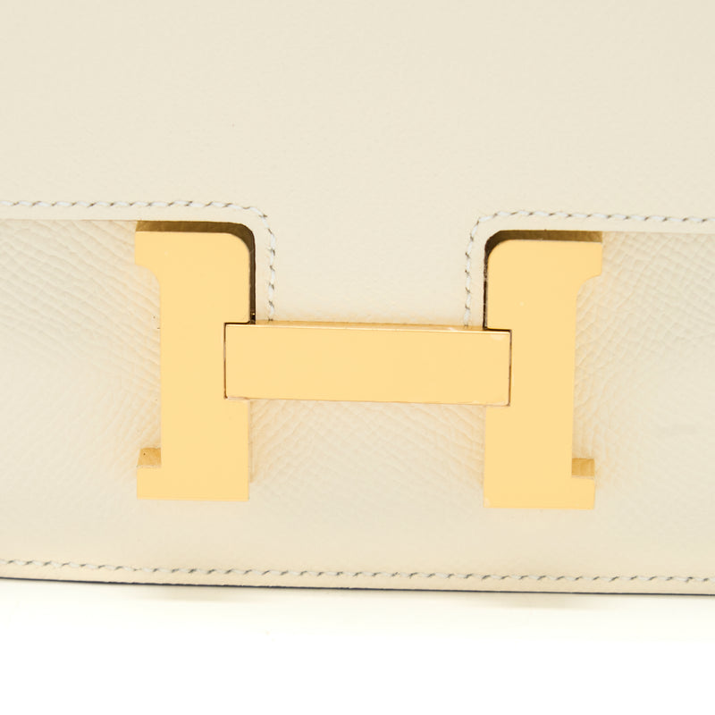 Hermes Mini Constance Epsom Nata GHW Stamp U