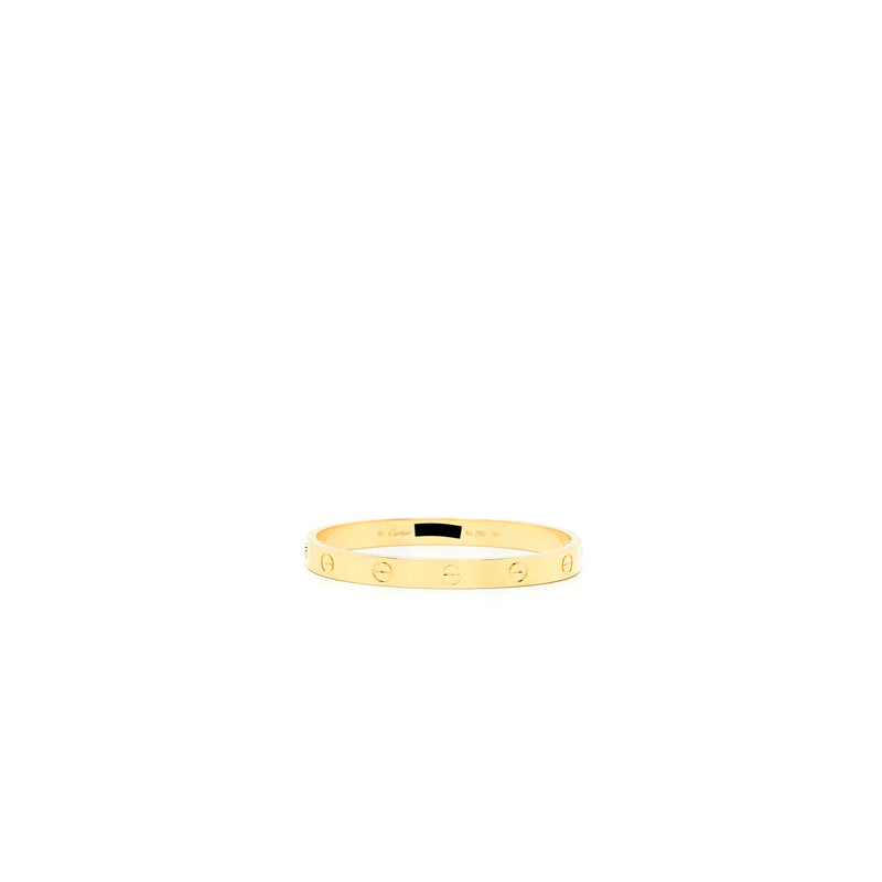 Cartier Size 16 Love Bracelet YELLOW GOLD