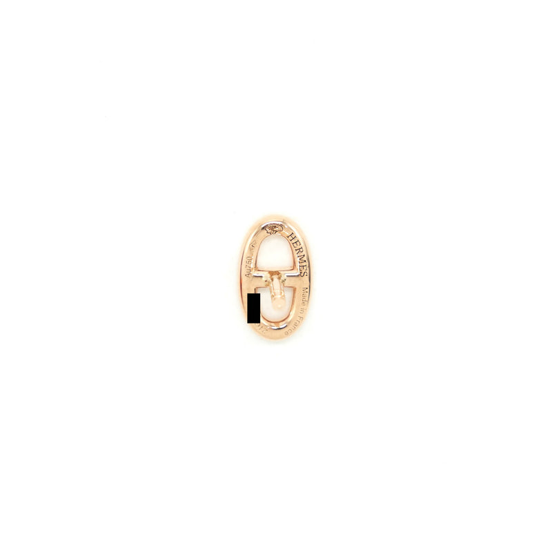 Hermes Chaine D'ancre Earings Rose Gold Very Small model