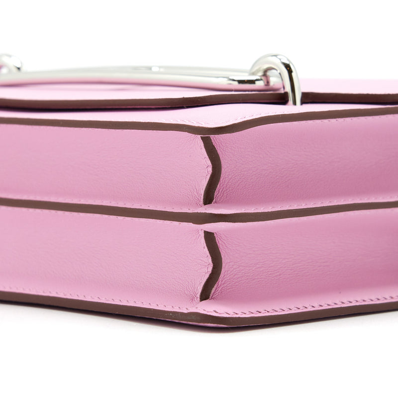 Hermes Mini Roulis Swift X9 Mauve Sylvestre SHW Stamp U