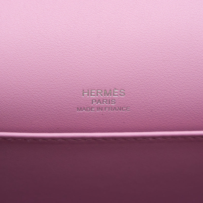 Hermes Mini Roulis Swift X9 Mauve Sylvestre SHW Stamp U