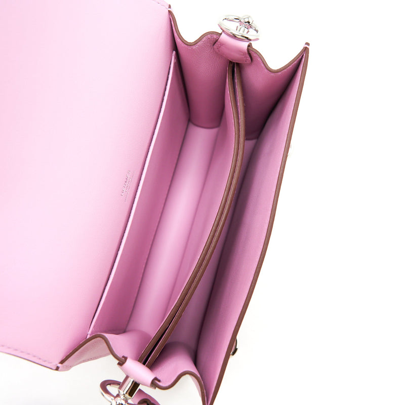 Hermes Mini Roulis Swift X9 Mauve Sylvestre SHW Stamp U