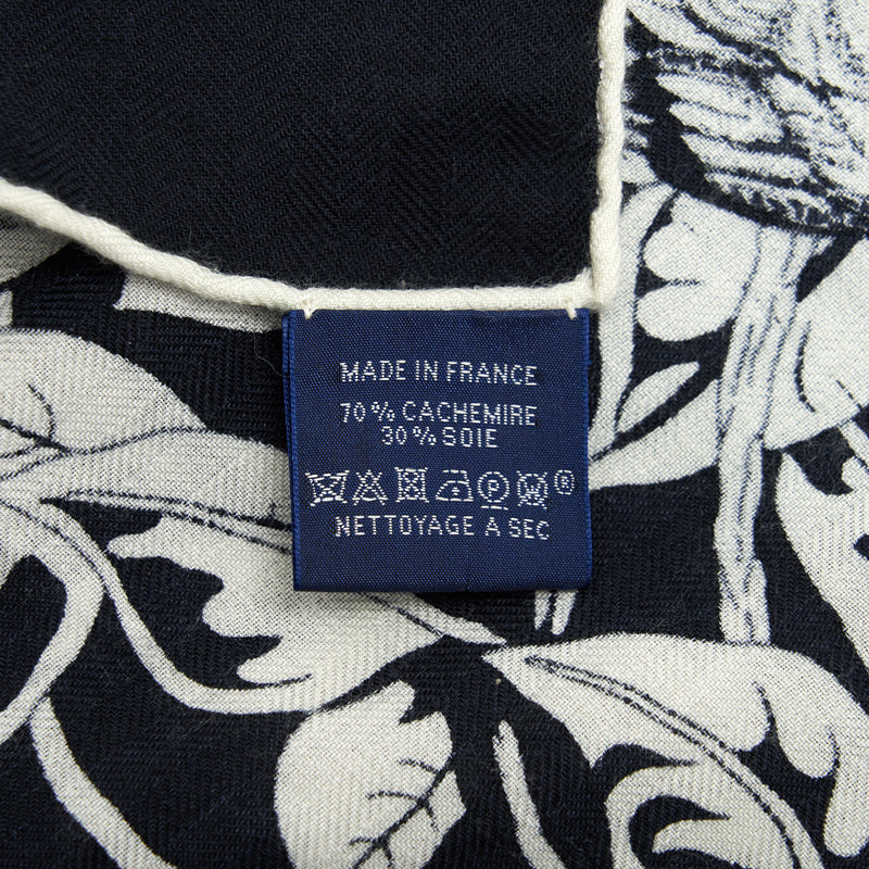 Hermes 140cm jungle Love cashmere/ Silk Scarf