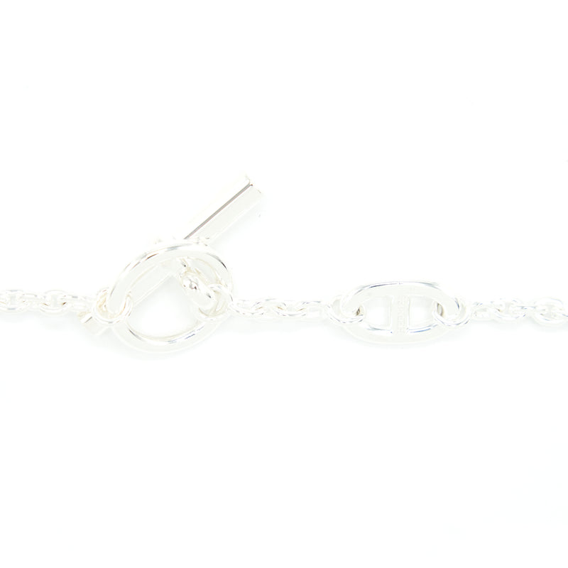Hermes 120cm Farandole Long Necklace 925 Silver