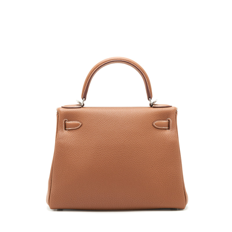 Hermes Kelly 28 Togo Gold SHW stamp X