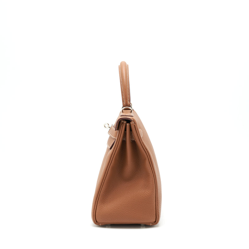 Hermes Kelly 28 Togo Gold SHW stamp X