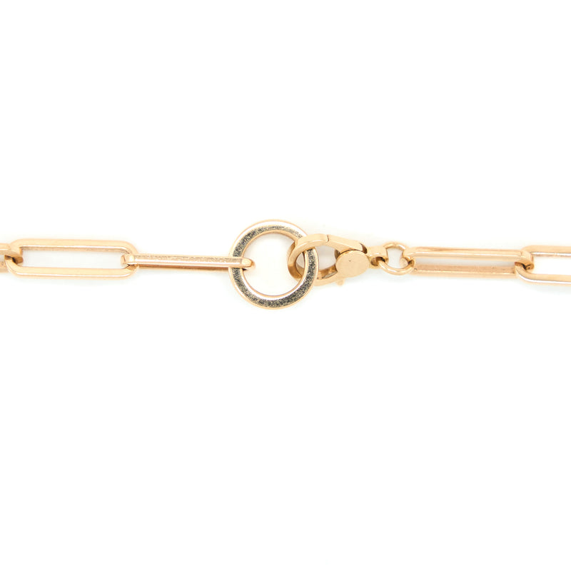 Hermes Kelly Chaine Chocker Small Model Rose Gold Diamonds