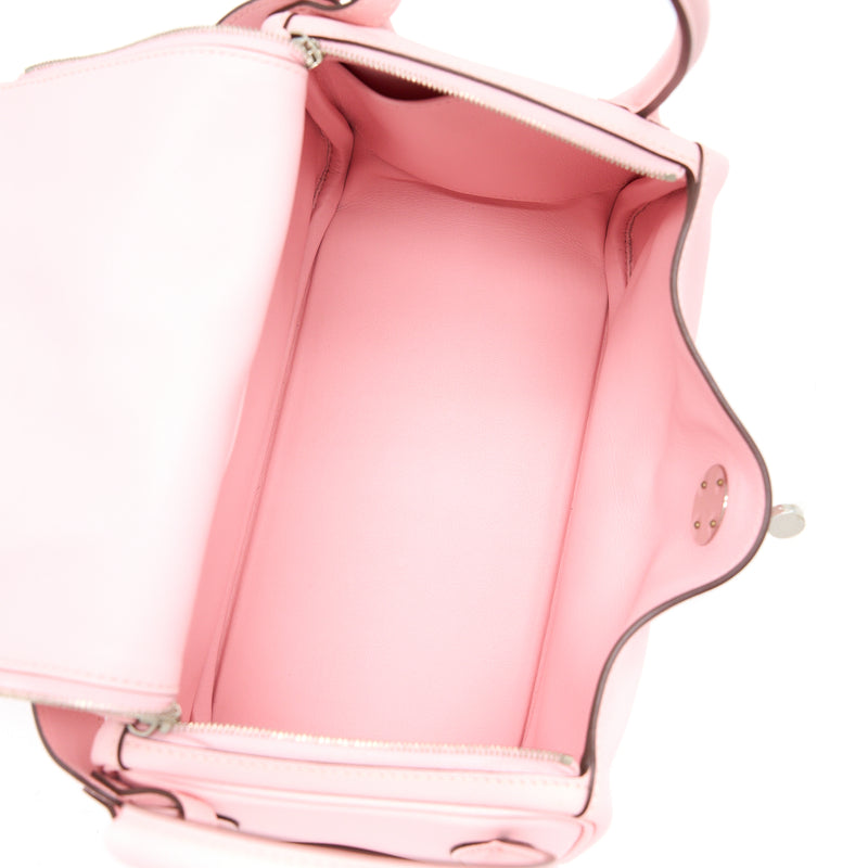 Hermes Lindy 26 Swift 3Q Rose Sakura SHW Stamp X (With Staff Sale Stamp )