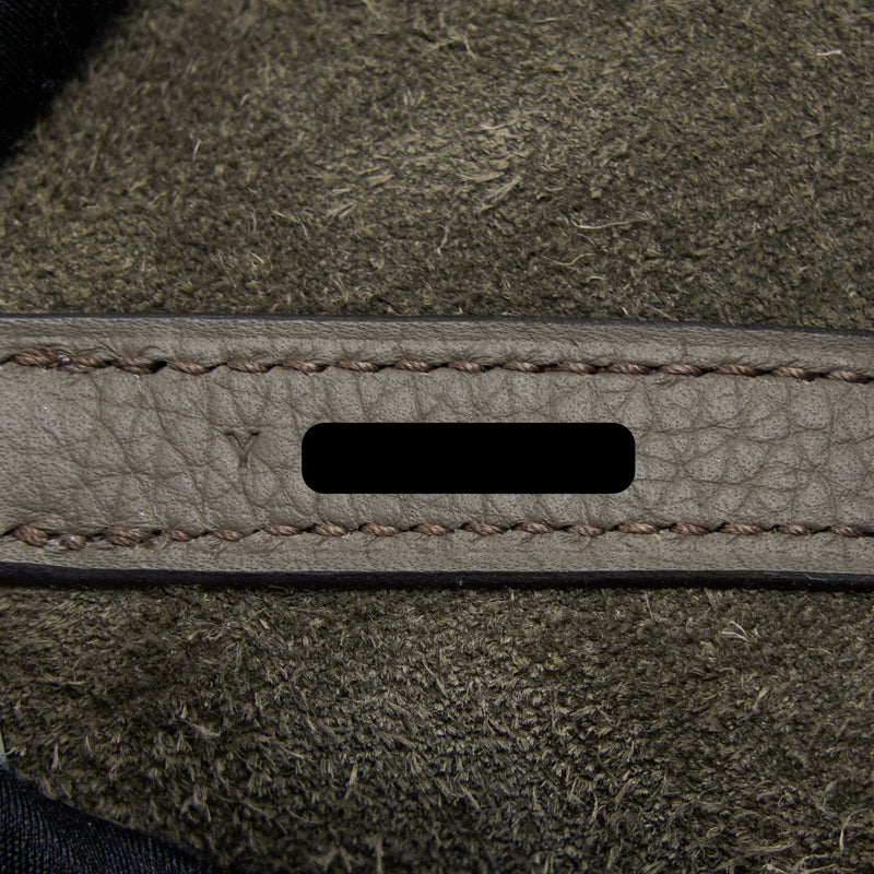 Hermes Picotin 18 Clemence Gris Etain SHW Stamp Y