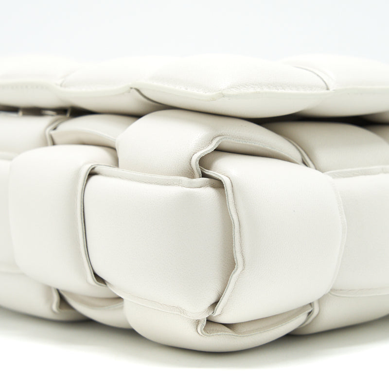 Bottega Veneta Padded Cassette Bag White