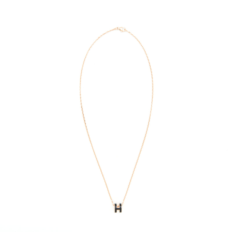 Hermes Mini Pop H Black RGHW