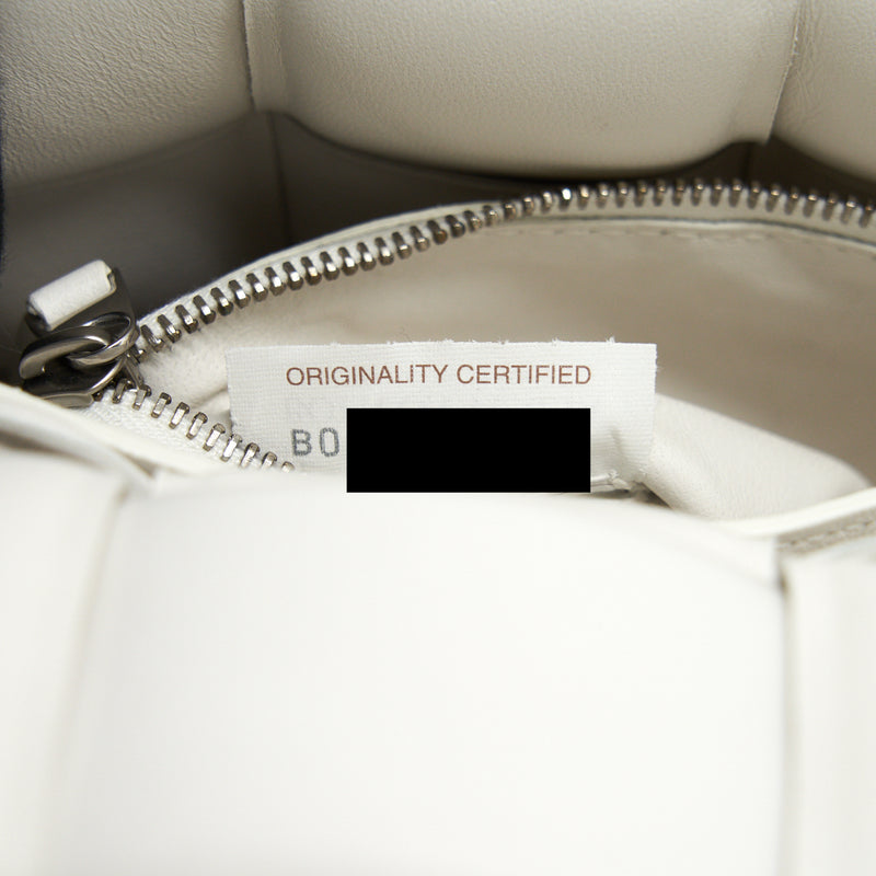 Bottega Veneta Padded Cassette Bag White